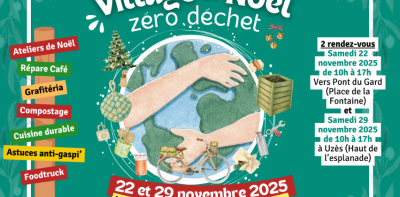 Illustration du contenu : Deux villages de No&euml;l z&eacute;ro d&eacute;chet pour ...